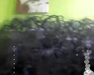 Watch This Black Spanish Prostitute Masturbate On Instagram Live!