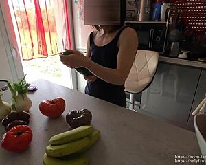 Cucumber insertion and sexy chat by Dazzlingfacegirl's first cucumber insertion and sexual chat