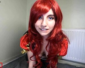 Reina de corazones excites with roleplay and dildo in softcore trailer