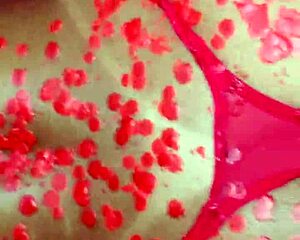 Waxplay session leads to some intimate moments afterward.