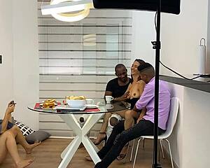 i make patroa sandy cortez take big cock from employees to relieve stress, it's amazing