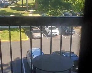 Twindick Shows Off Huge Black Cock To Neighbors Publicly