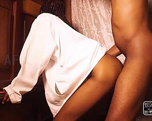 Milf Rides Big Cock in Closet Fuck.