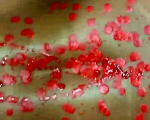 Waxplay session leads to some intimate moments afterward.