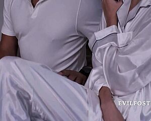 Foster teen 18+ blows monster cock nervously