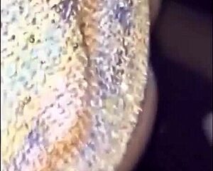 young couple engaging in homemade sexual intercourse.