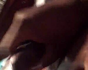 Black dick masturbation session explodes!