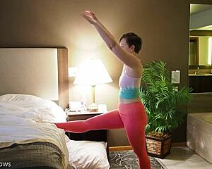 Cute girlfriend teaches friend about shaved pussy fetish