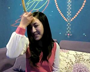 Detailed hairjob video featuring long hair fetish with intense stroking - 032