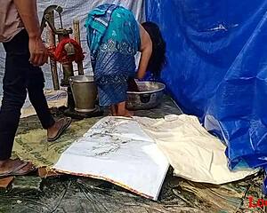 Desi village wife gets rough outdoor banging by localsex31