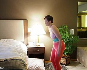 Cute girlfriend teaches friend about shaved pussy fetish