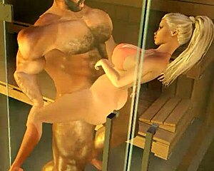 Steamy encounter sees cheerleader getting a surprise from Heyward's massive manhood