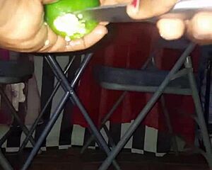 Plantain Versus Poivron - I Get Wet And Cum So Hard!