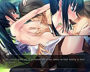 Commander babes fuck both in threesome group