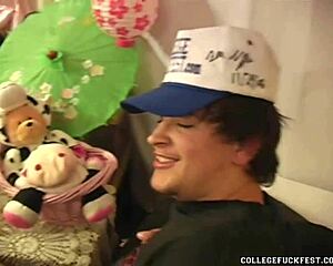 College Slut Sucks Dick