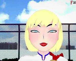 i love power girl pov with super man fantasyking3