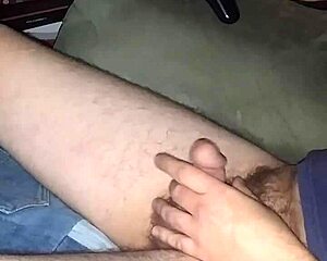 Jerking Hard Wishing Someone Would Fill My Butthole