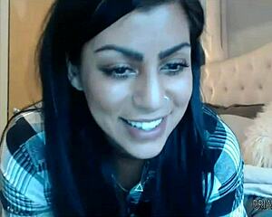 Briana lee does her member show on webcam..