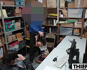 cuteness wont rescue thief geneva king from blowjob punishment in office