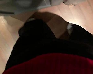 watch this horny milf jerk off in the nightclub toilet wearing lingerie