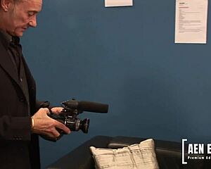 Teen Secretary Olga Cabeava Broken In By Three Cocks!