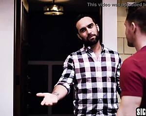 Perverted big cock guy gives blowjob to sexy milf before using her hardcore.