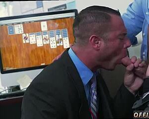 Intense gay anal fucking between teen 18+ and old man