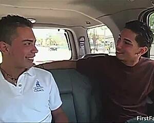 Andrew and Kiko heat up steamy gay action with monster cock surprises