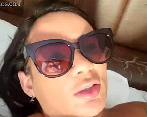 Latina creampie in hotel