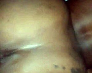 I'm just killin' this tight ebony pussy with my big black cock, makin' her scream