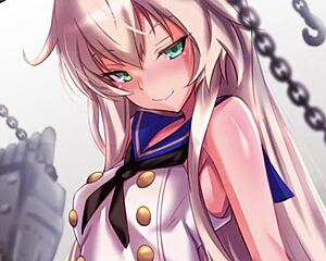 shimakaze humiliates me with hentai femdom anal and feet