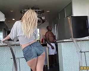 petite blonde aaliyah love takes on a huge black cock in an interracial fuck