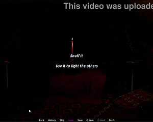 I fuck Lyriel in Halloween costume, showing tits