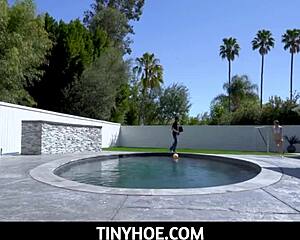 tinyhoe young petite teen squirting orgasm for neighbor