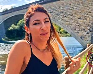 Stella the naughty 29-year-old nurse in action