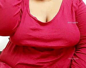 sexy girlfriend shows her boobs, stirring deep emotions