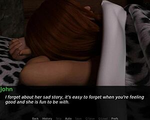 In dusklight manor, john has first time sex with lemon, licking her pussy in many positions