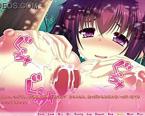 real eroge situation - yuri paizuri scene 04