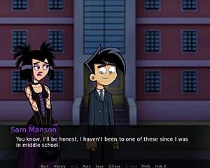 Danny Phantom's Amity Park genie handjob surprise