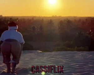 He caught mommy noel masturbating in lingerie and made her climax hard