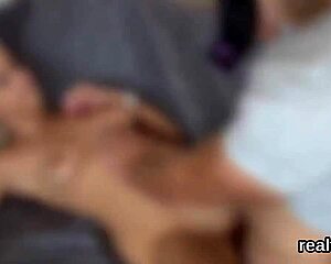 A Czech woman succumbs to the temptation in a shopping mall and is subjected to a rough anal scene