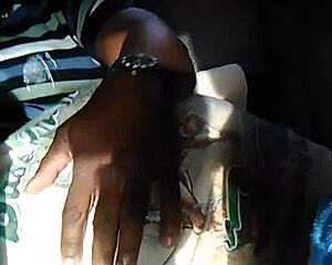 sucking big black cock before work