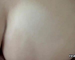 Czech sweetie undresses and gets assfucked in shopping centre