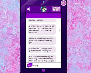 What's this wizard's member doing in magical mischief?