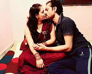 pujaprem has amazing non stop creampie sex with bodybuilder husband in homemade asian bbw scene