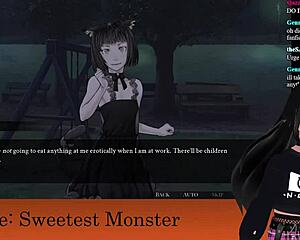 Vtuber Lewdneko's thrilling Halloween special: Sweetest Monster Part 2