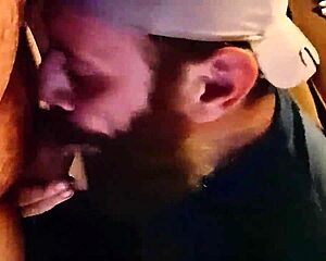 Sucking my straight buddy while he moans