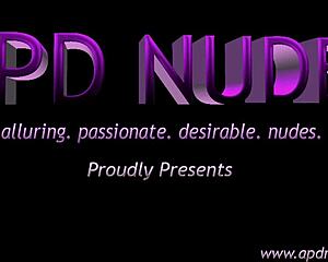 Mia Thorne rocks polka dots in stunning lingerie preview