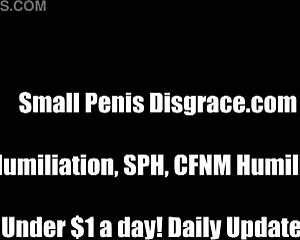 i'm humiliating your small 18+ cock in femdom domination