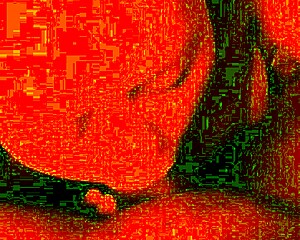 white bbw amateur sucking on a tasty treat.